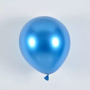 Blue Metallic Balloon