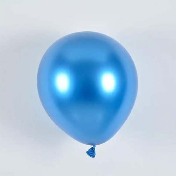 Blue Metallic Balloon