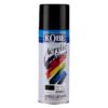 Black Acrylic Spray Paint Multi-Purpose Use
