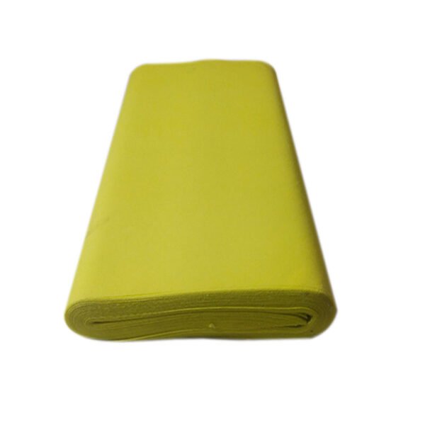 Lime Green Non Woven Tissue Sheet