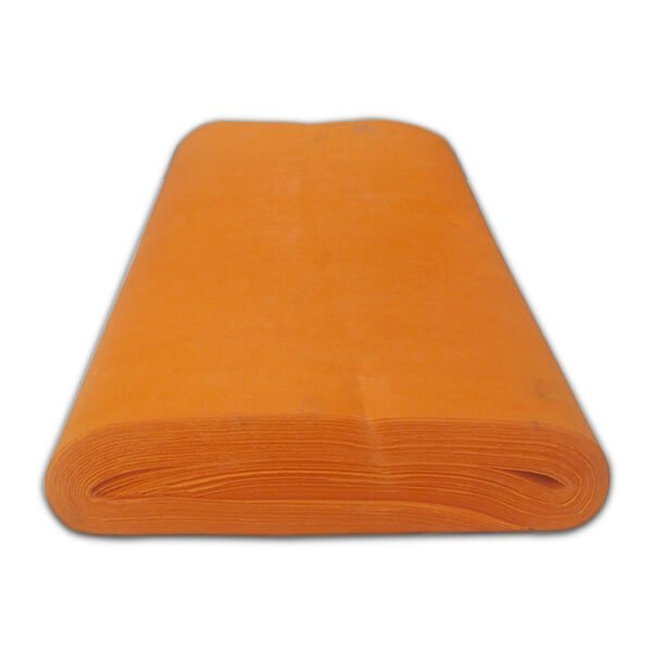orange-cp177 Orange Non Woven Tissue Sheet