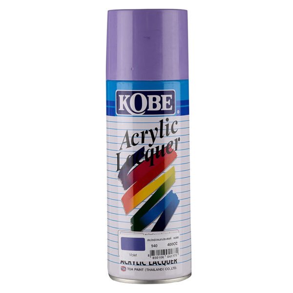 Violet Acrylic Spray Paint Multi-Purpose Use