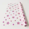 Pink Flower Cellophane