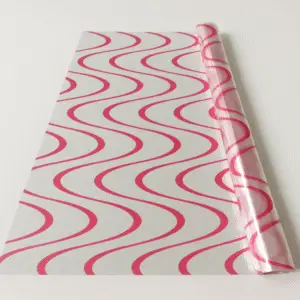 red_wave_cello Red Wave Cellophane