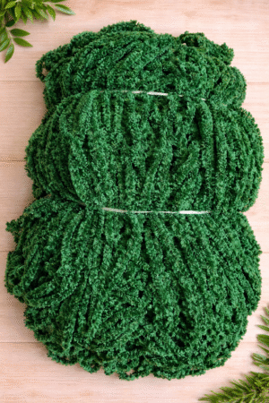 deep_green_Fur Deep Green Fur Wool