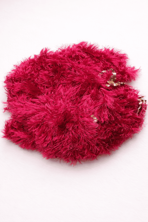 Magenta Eyelash Fur Reshom