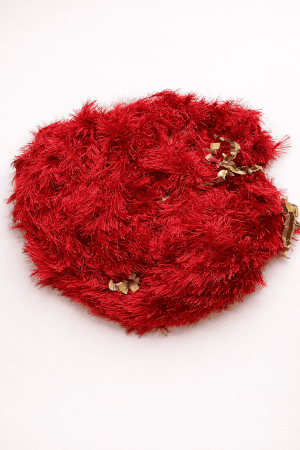 red_faux_fur_sparkle Red Eyelash Fur Reshom