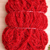 Cherry Red Fur Wool
