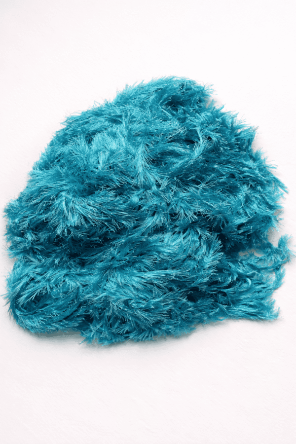 Sky Blue Eyelash Fur Reshom