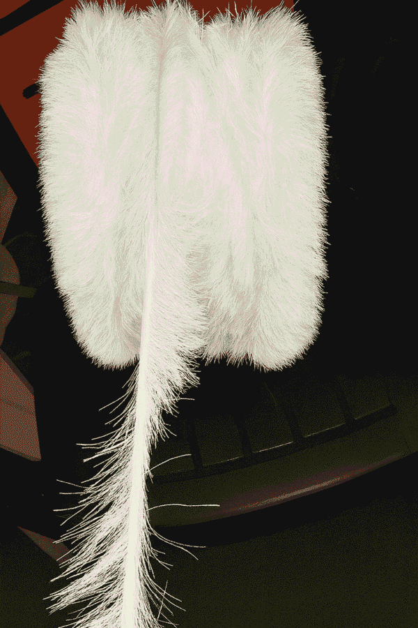 White Eyelash Fur Reshom