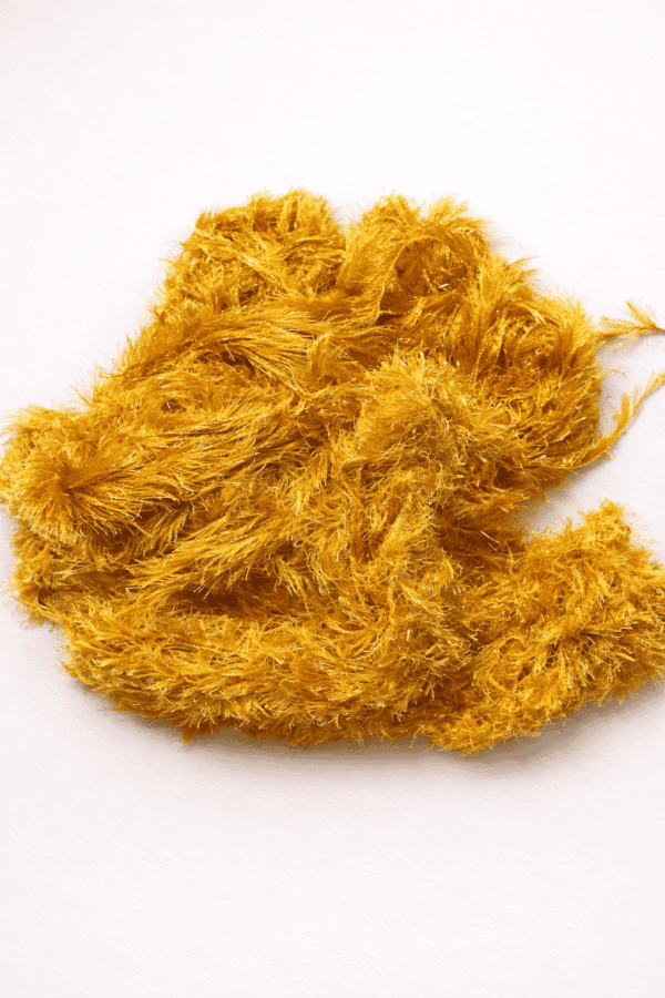 yellow_faux_fur_sparkle Yellow Eyelash Fur Reshom